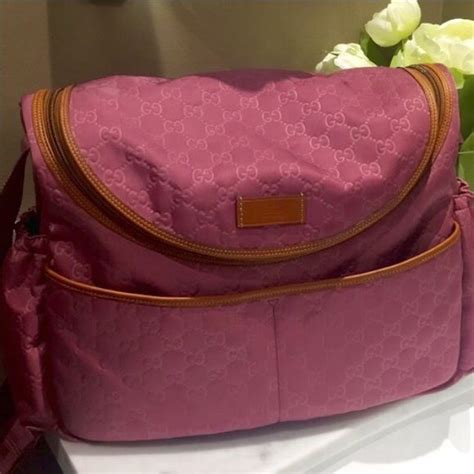 gucci diaper bag limited edition|gucci diaper bag for less.